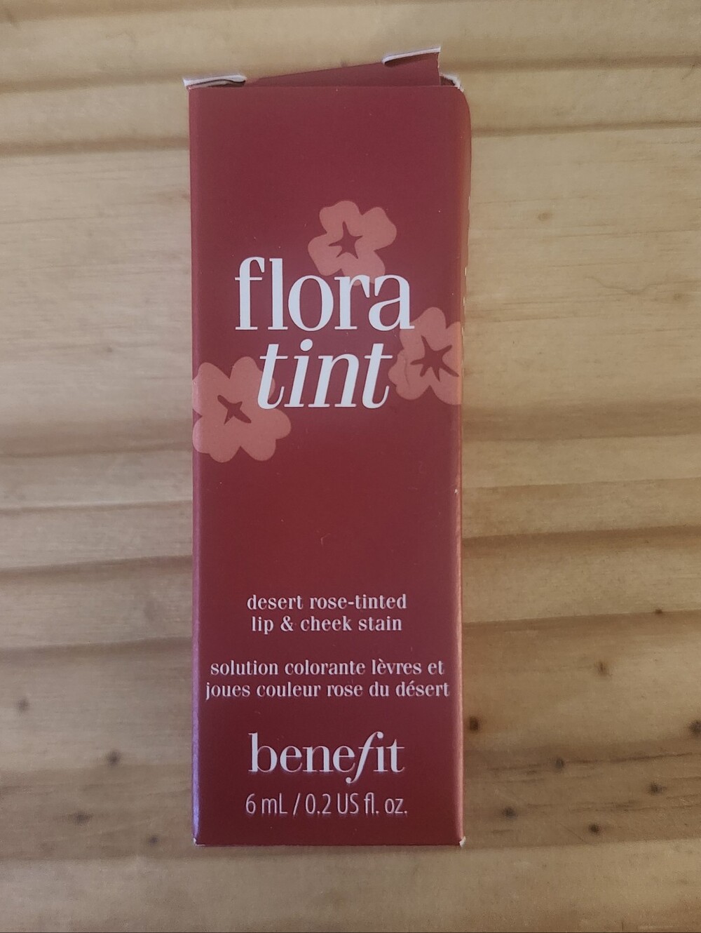 BRAND NEW Benefit Flora Tint Lip & Cheek Stain— Desert Rose